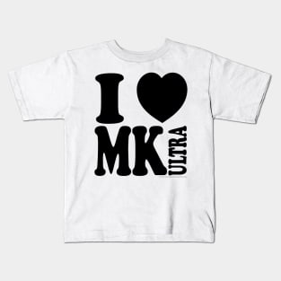 I <3 MK Ultra Kids T-Shirt